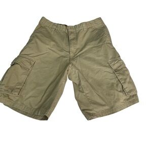 Iron size 32 Men's Khaki Cargo Shorts Pre-Owned